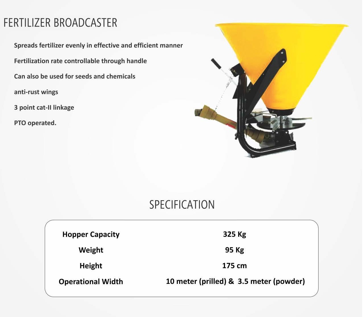 Fertilizer Broadcaster